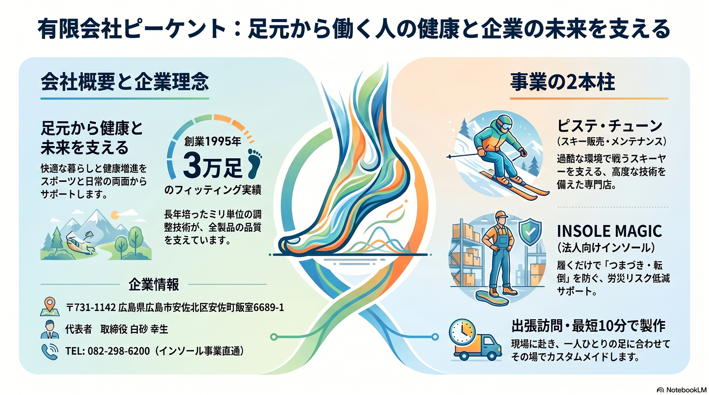 有限会社ピーケントの事業紹介